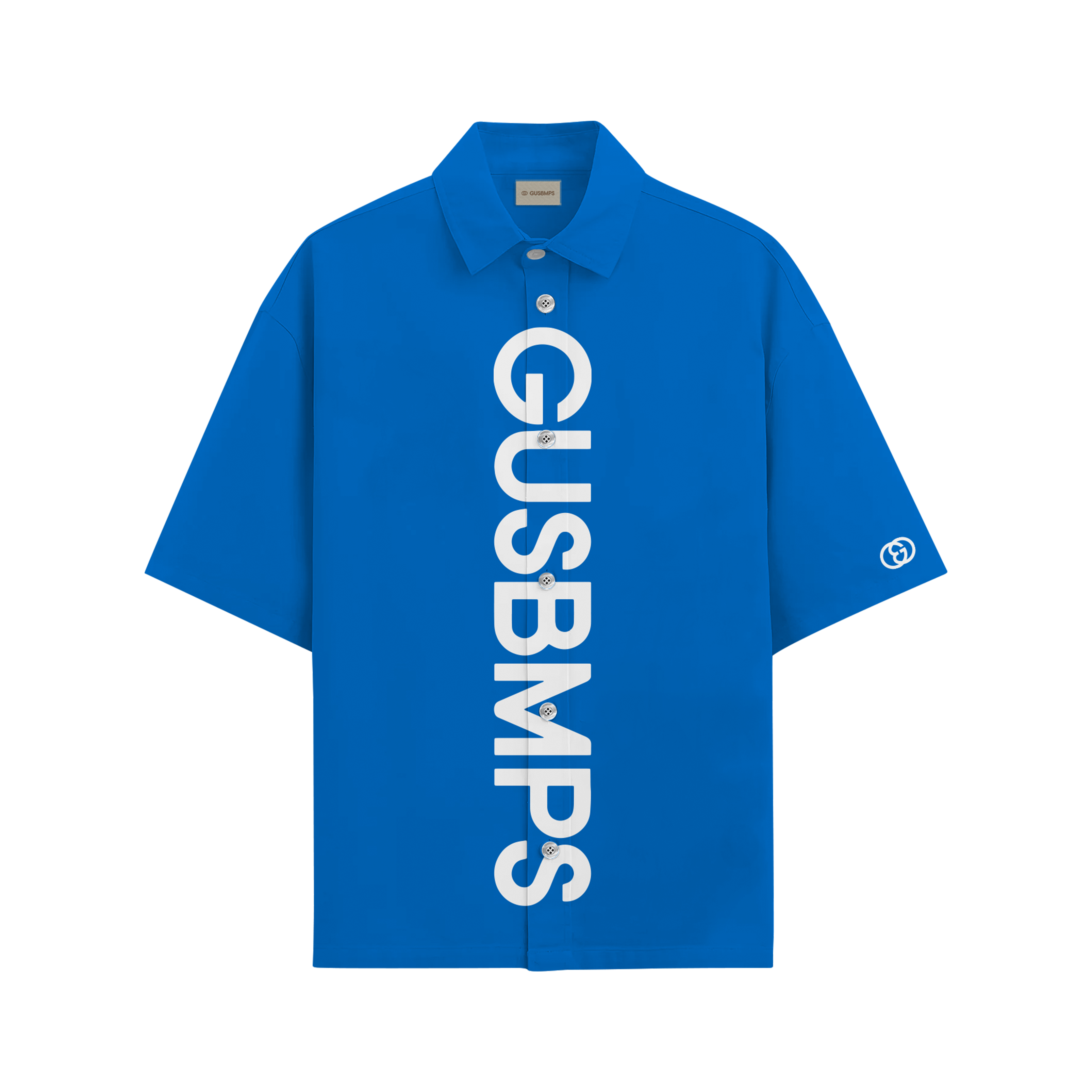 GUSBMPS BLUE SIGNATURE SHIRT