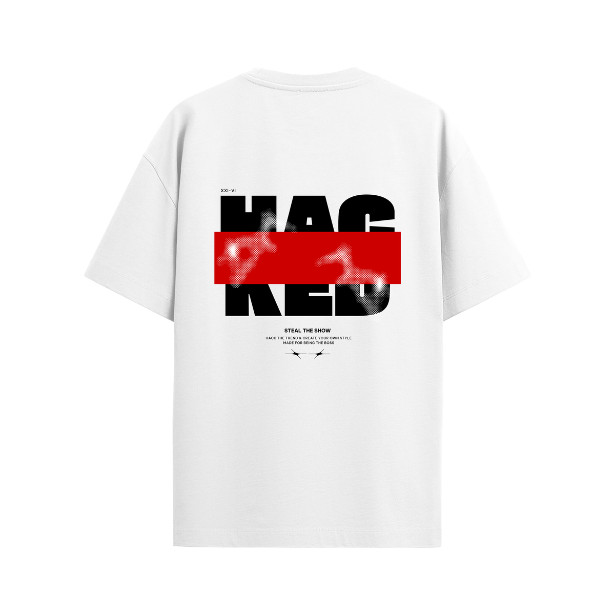 HACKED OVERSIZED T-SHIRT – Gusbmps