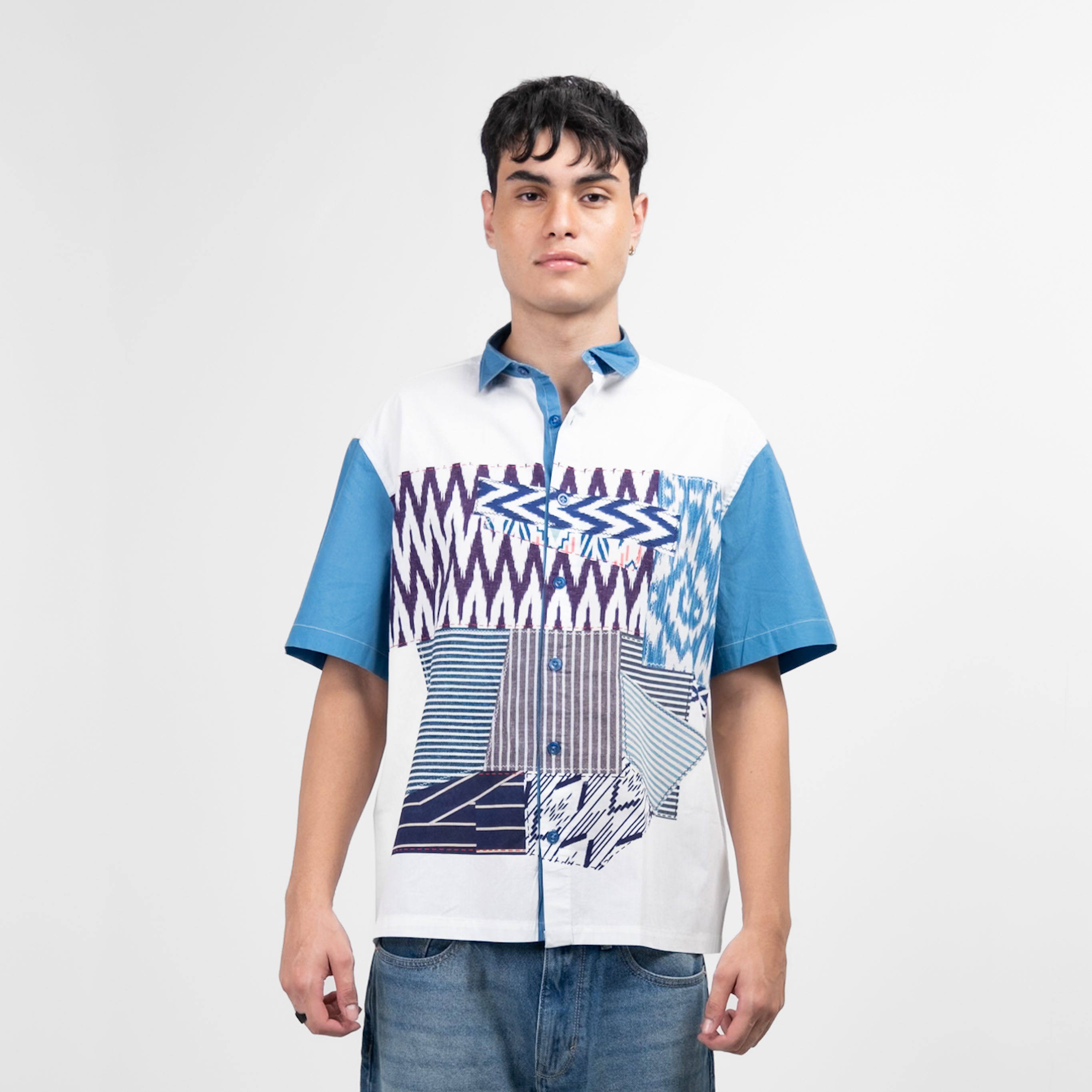 LOST IN STITCH RELAXED SHIRT