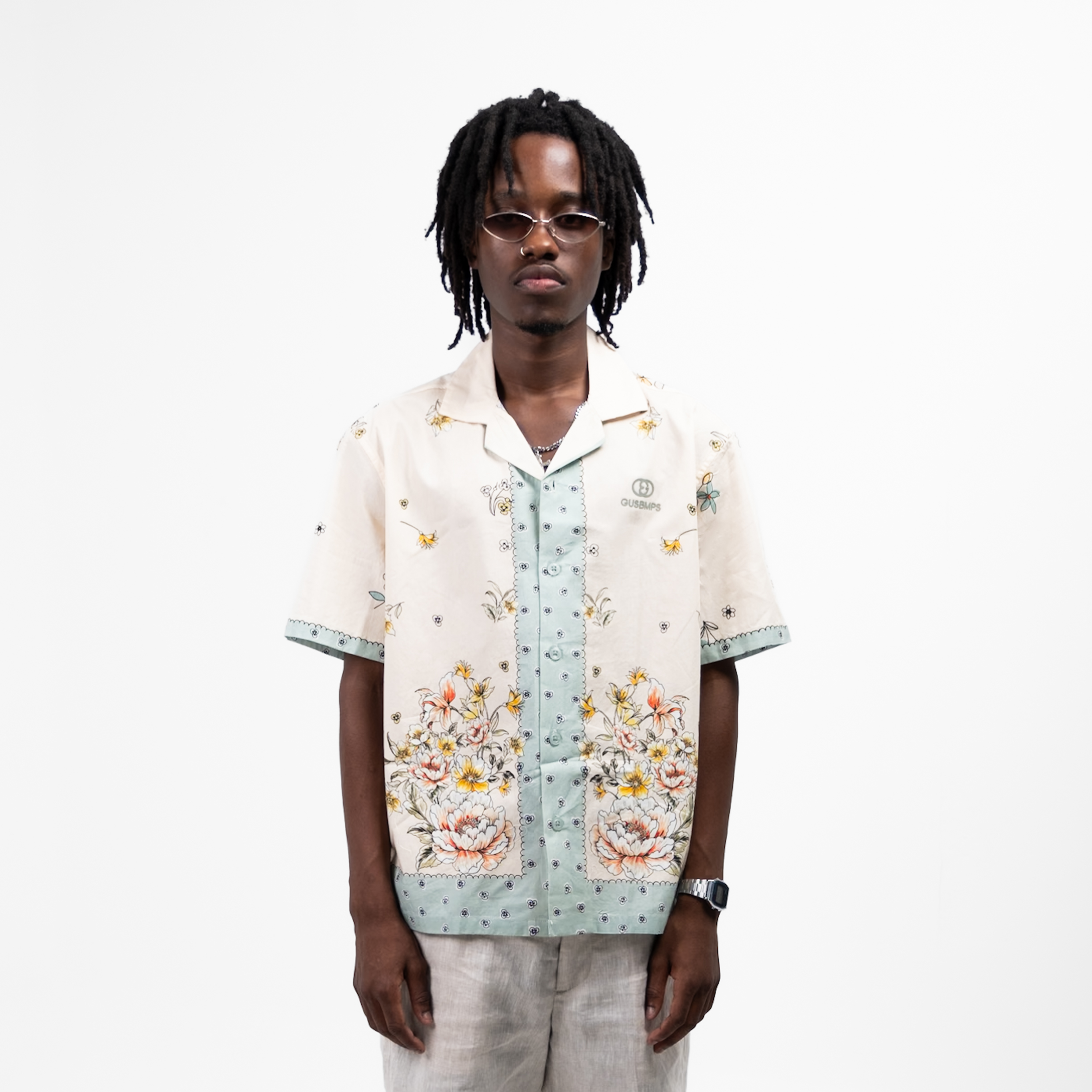 NOT YOUR GARDEN BEIGE RELAXED SHIRT