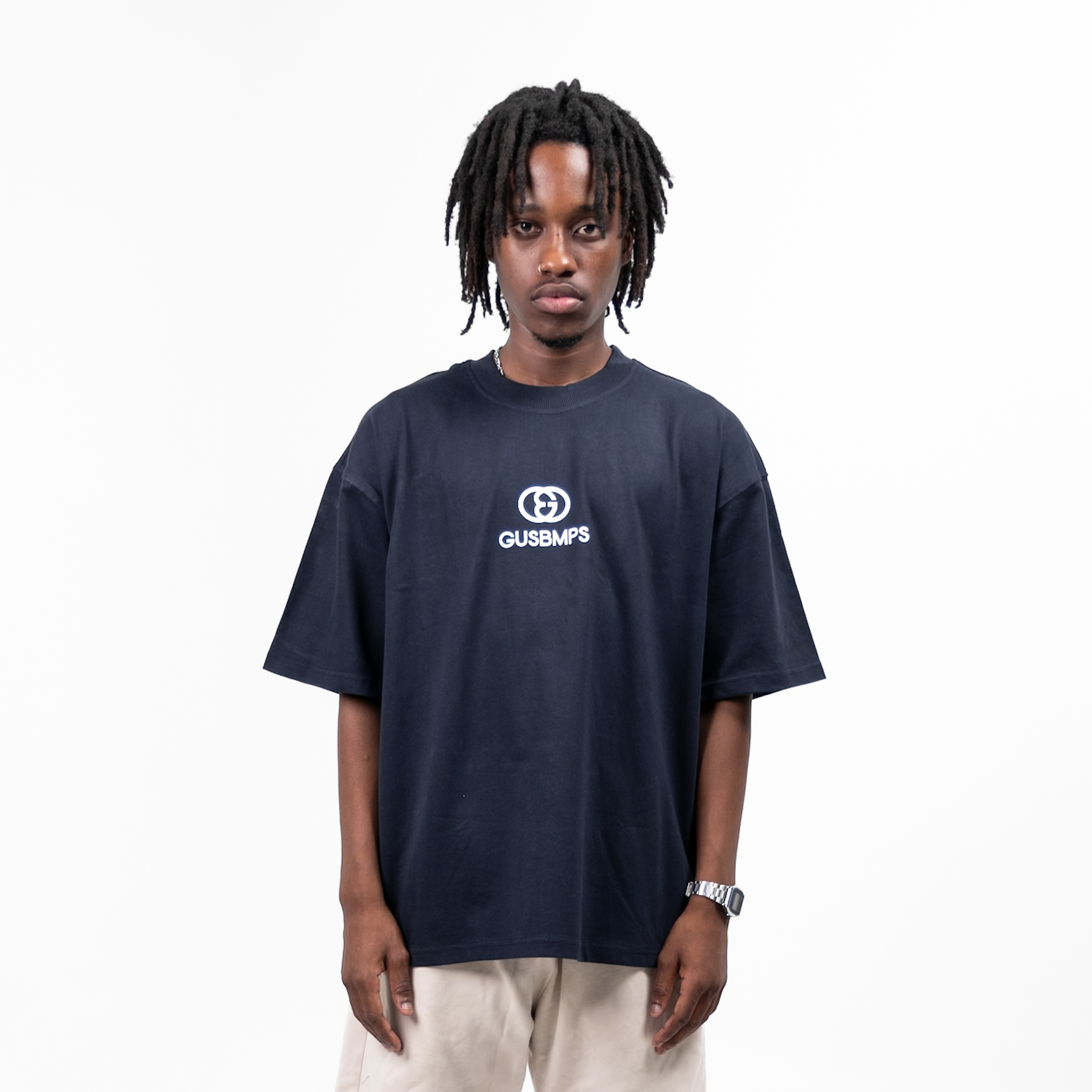 DATING MISTAKES NAVY OVERSIZED T-SHIRT