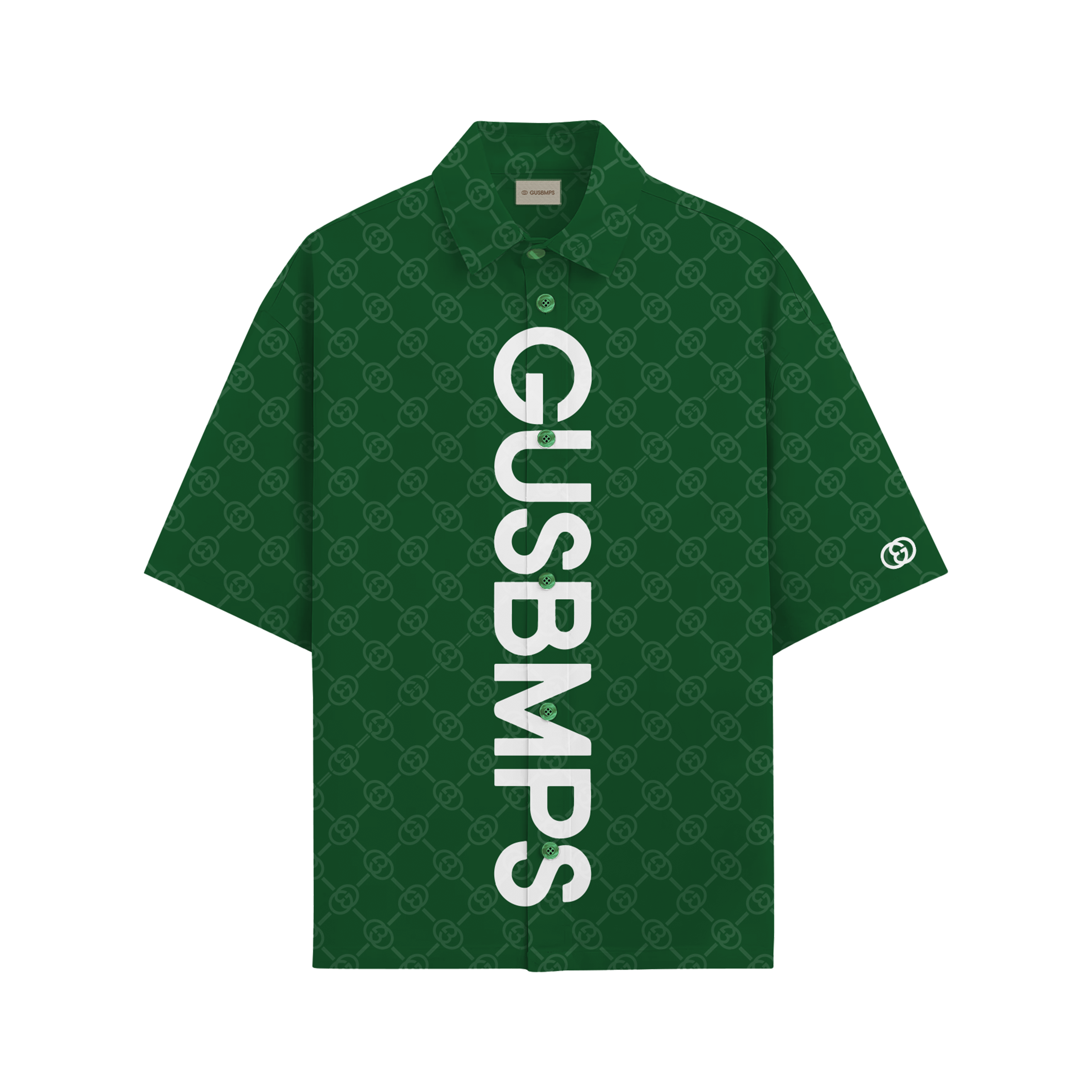 GUSBMPS GREEN SIGNATURE SHIRT