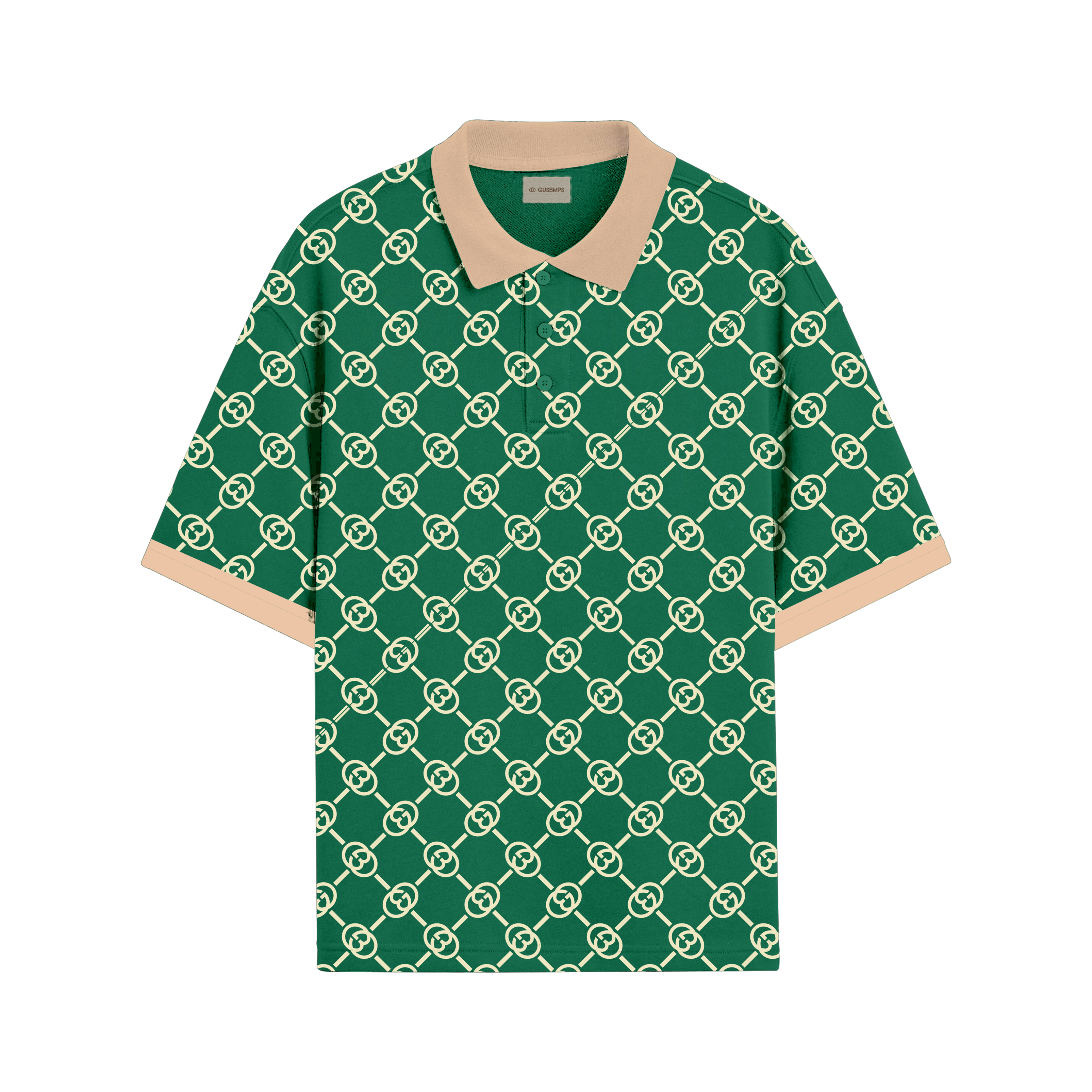 MARK & MOVE GREEN POLO