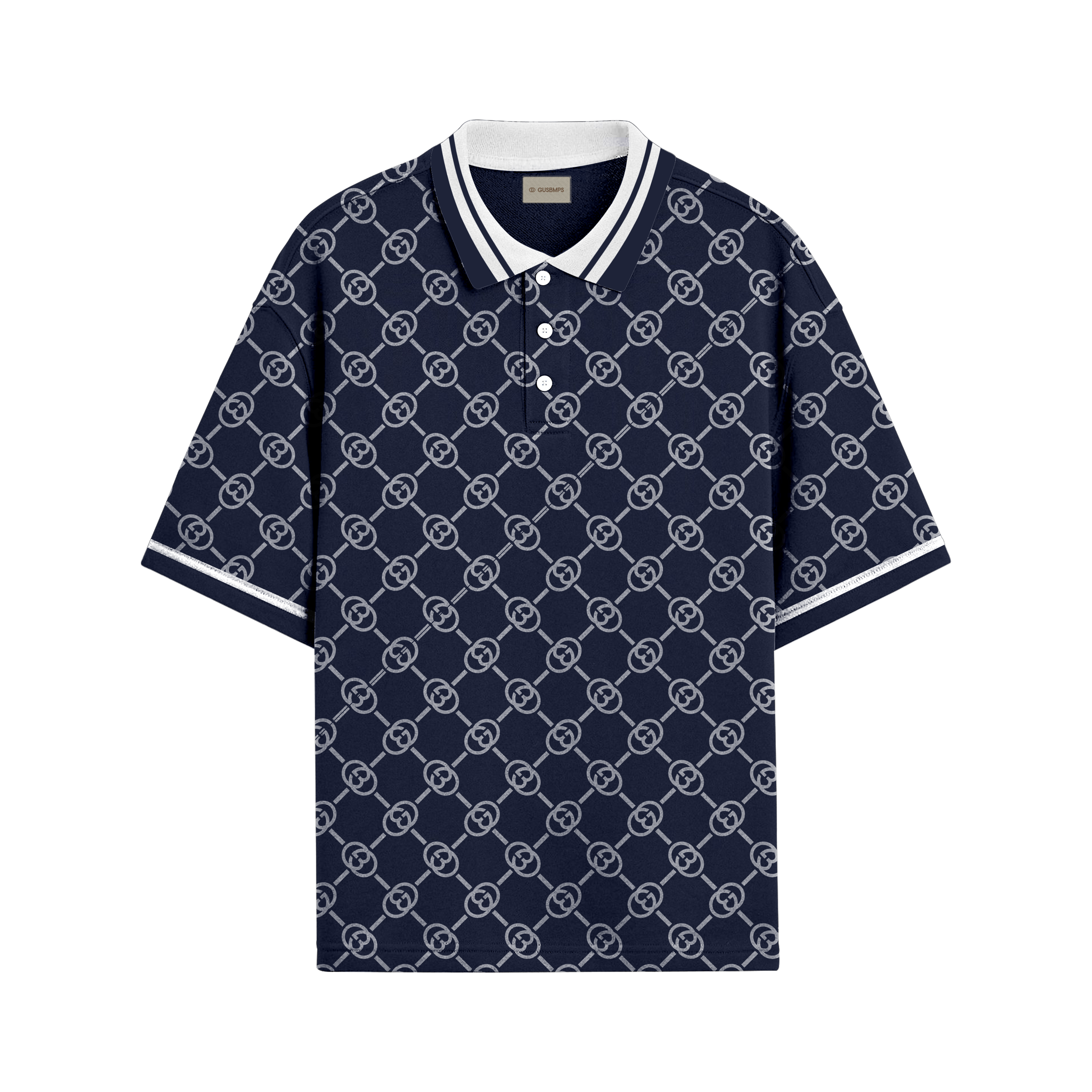 MARK & MOVE NAVY POLO