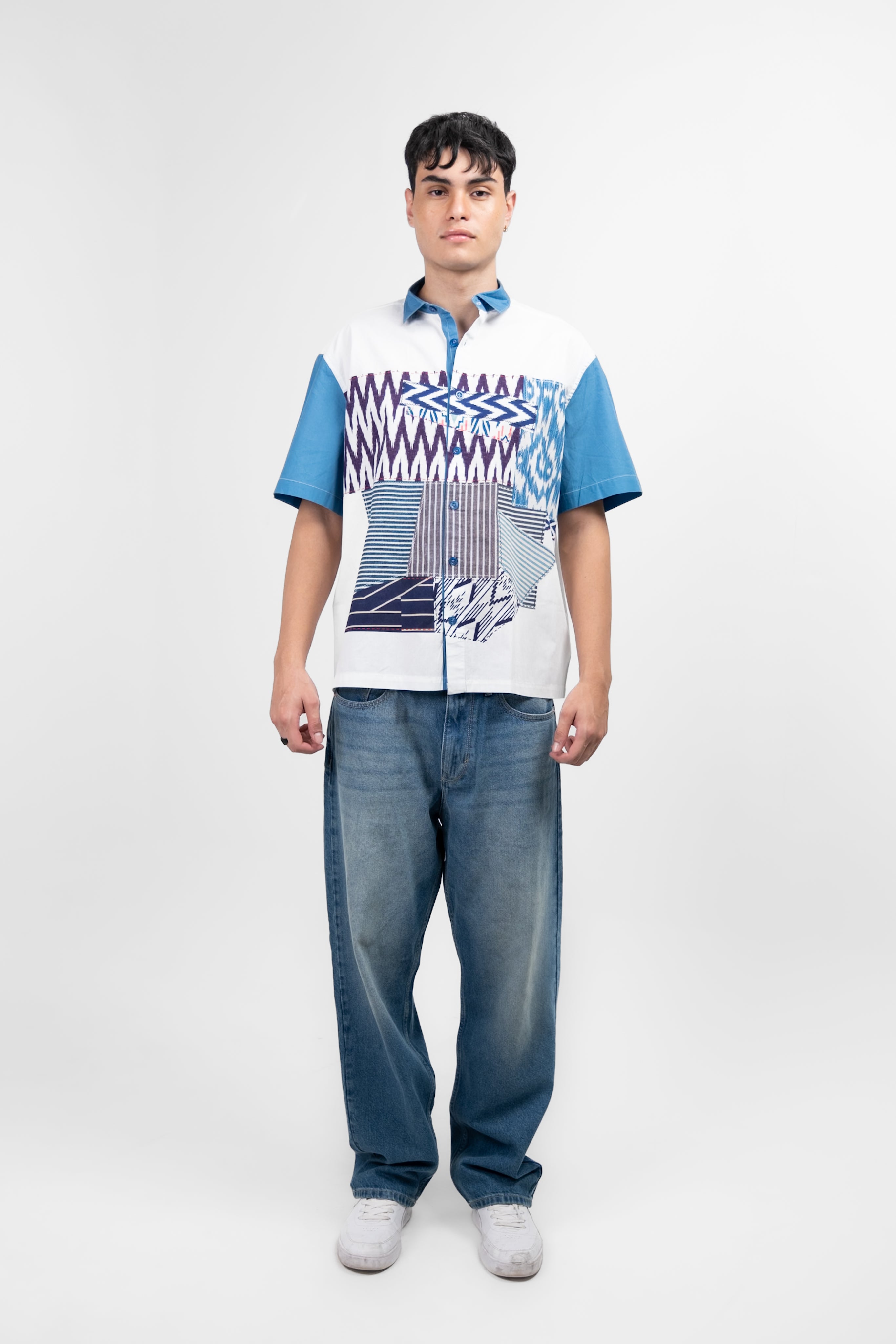 LOST IN STITCH RELAXED SHIRT