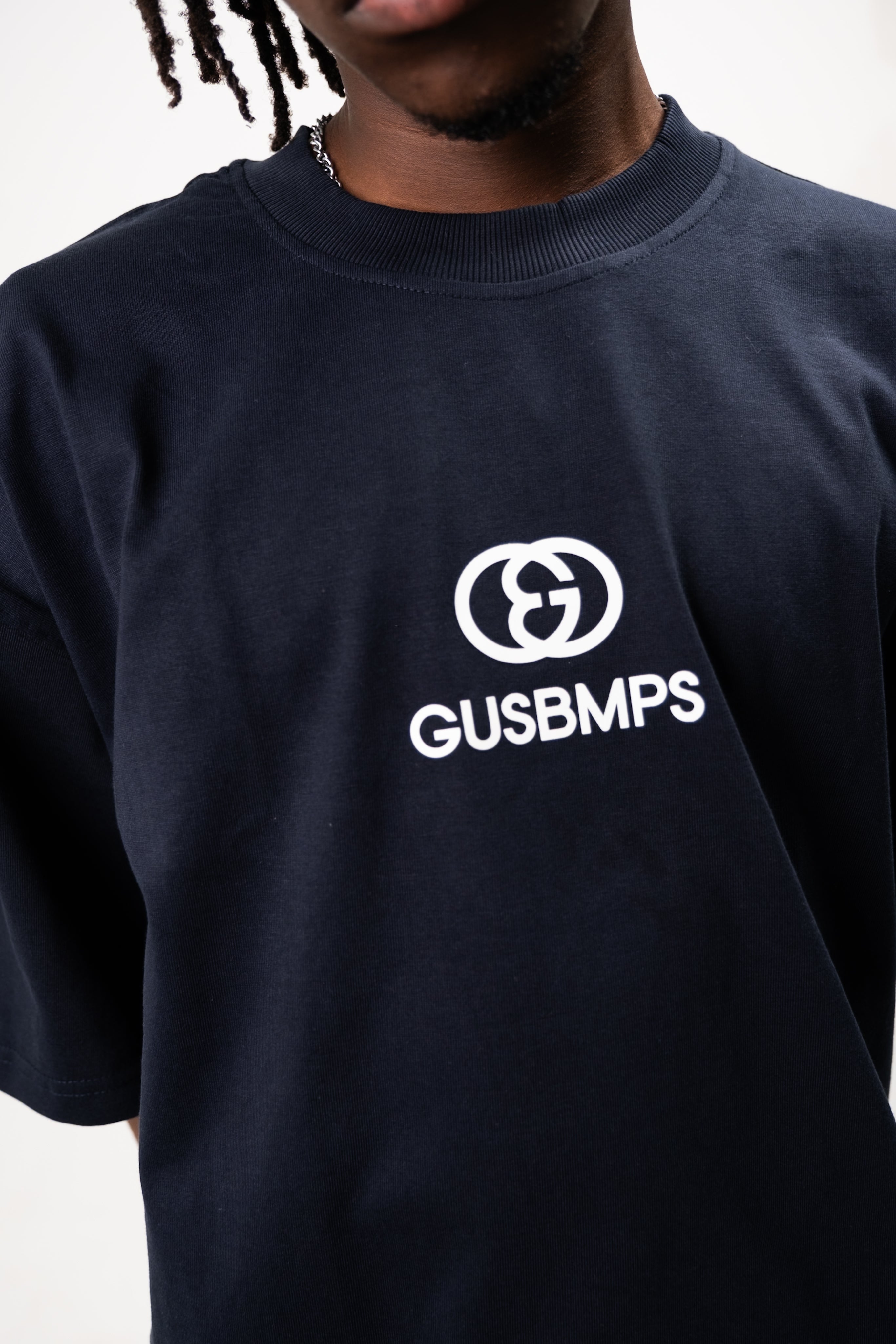 DATING MISTAKES NAVY OVERSIZED T-SHIRT