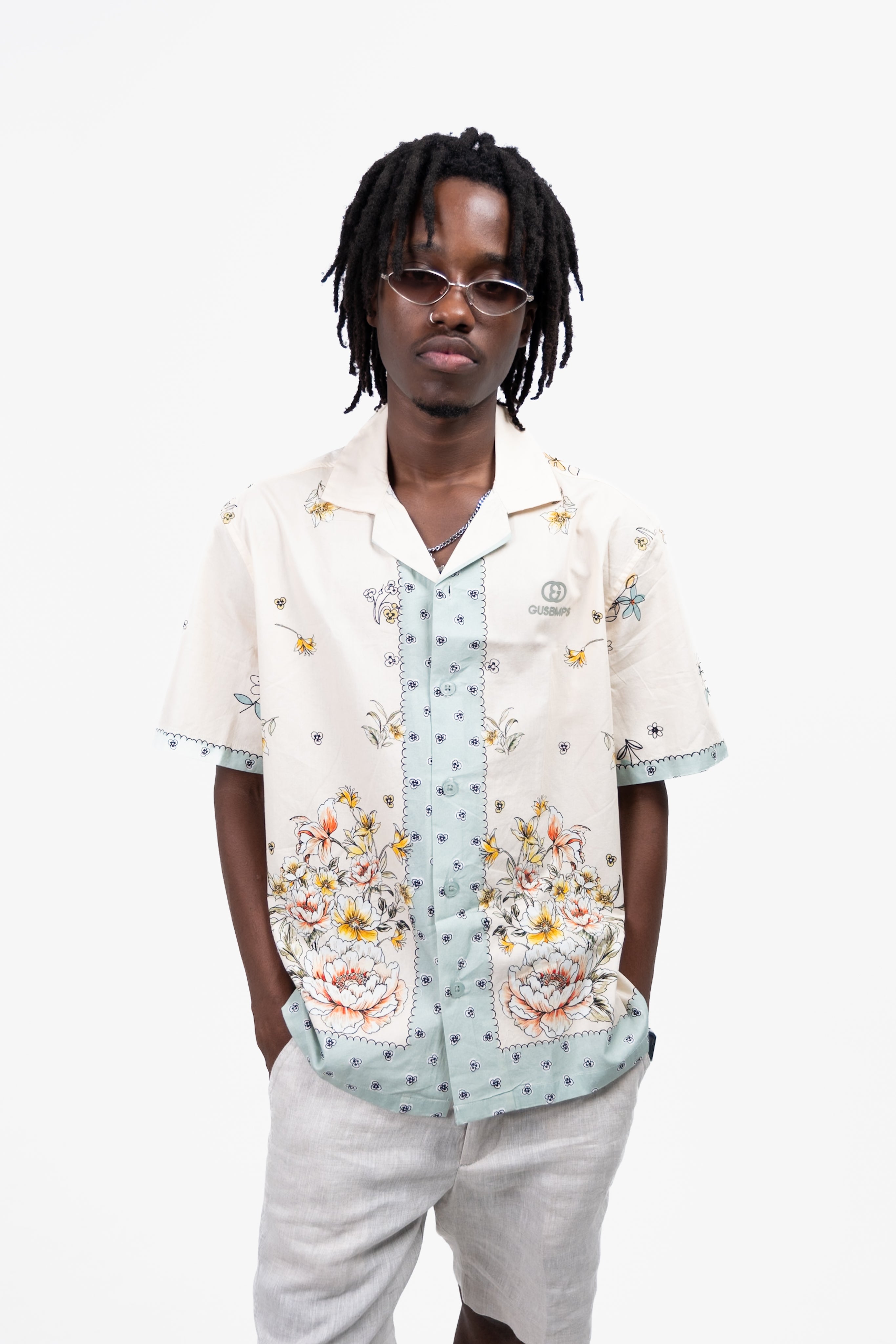 NOT YOUR GARDEN BEIGE RELAXED SHIRT