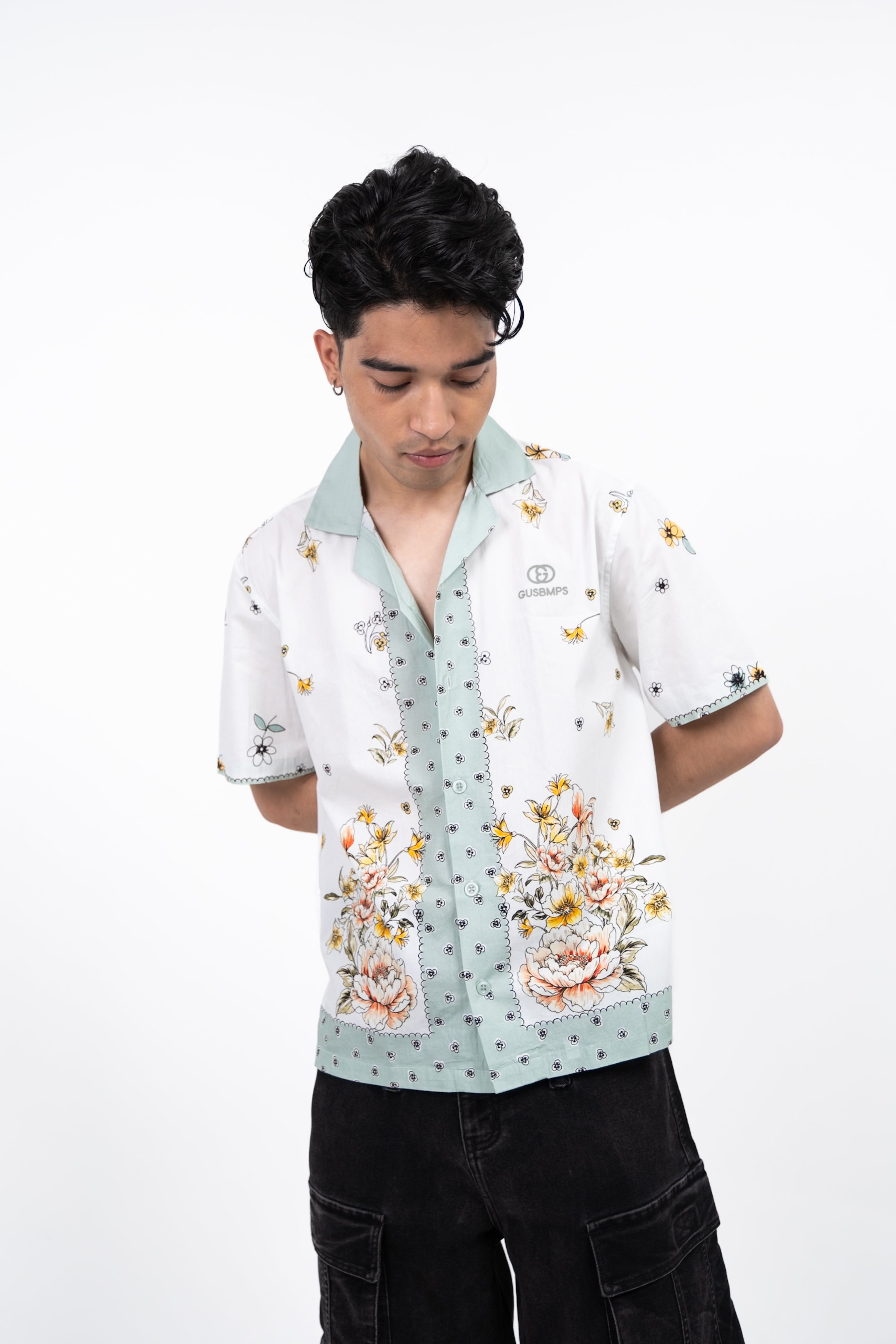 NOT YOUR GARDEN WHITE RELAXED SHIRT