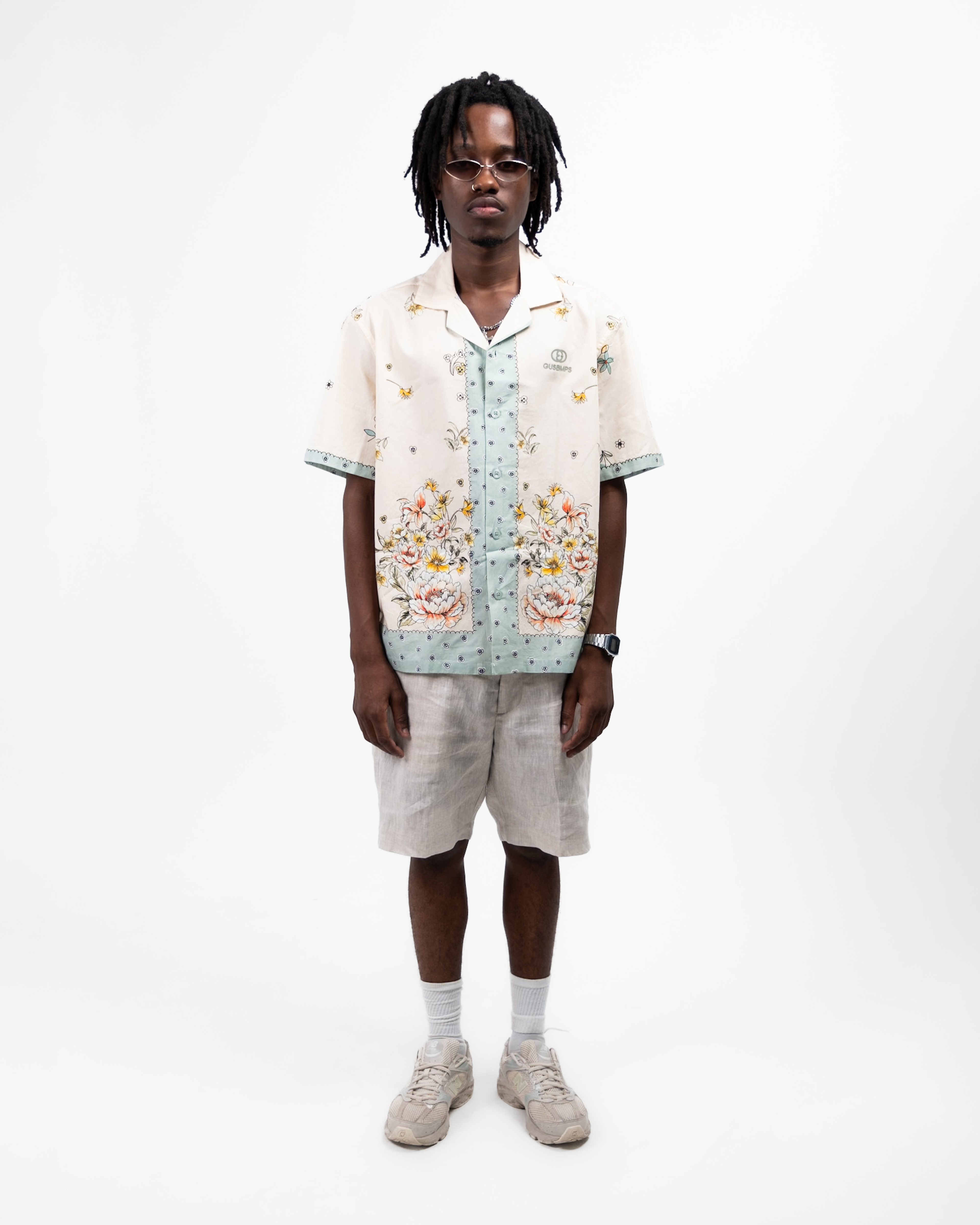 NOT YOUR GARDEN BEIGE RELAXED SHIRT