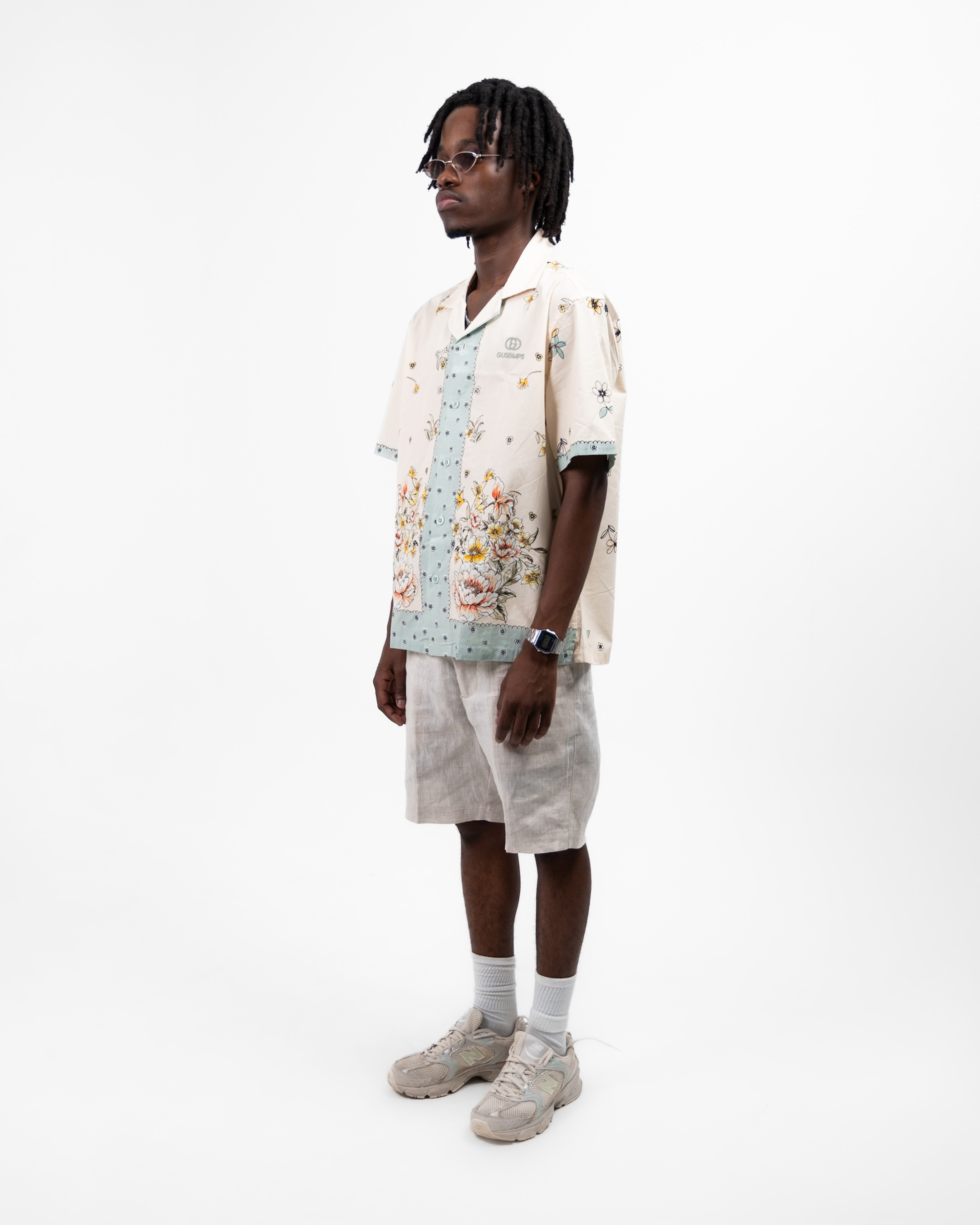 NOT YOUR GARDEN BEIGE RELAXED SHIRT