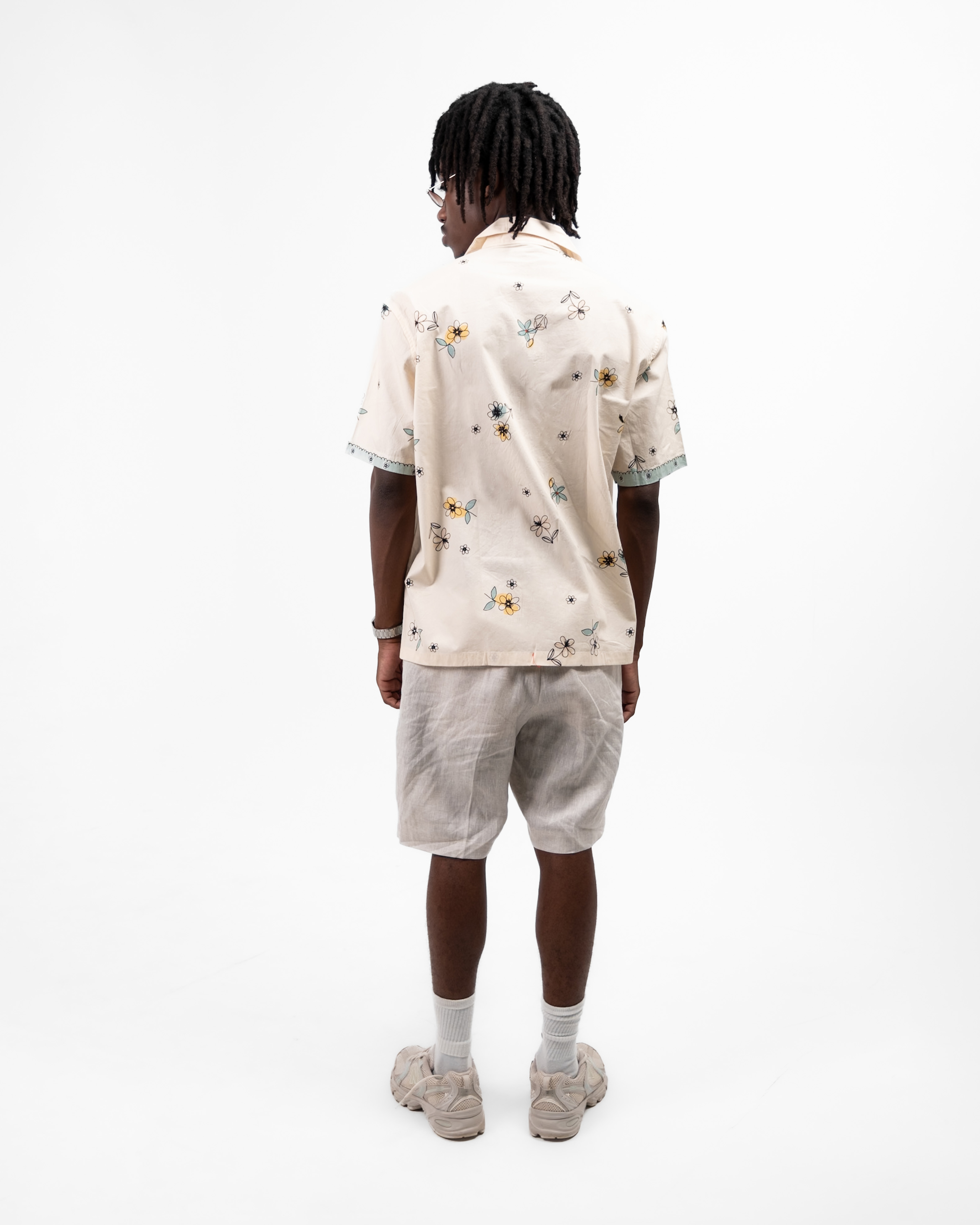 NOT YOUR GARDEN BEIGE RELAXED SHIRT