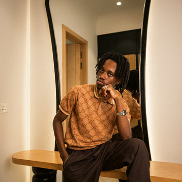 MARK & MOVE BEIGE POLO