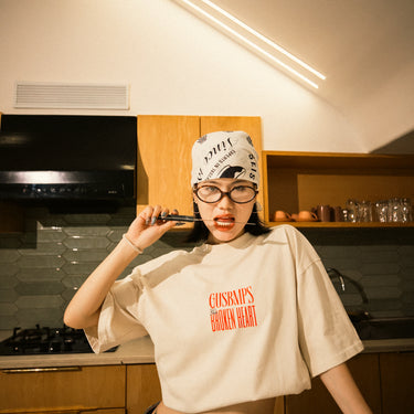 BROKEN HEART OVERSIZED T-SHIRT