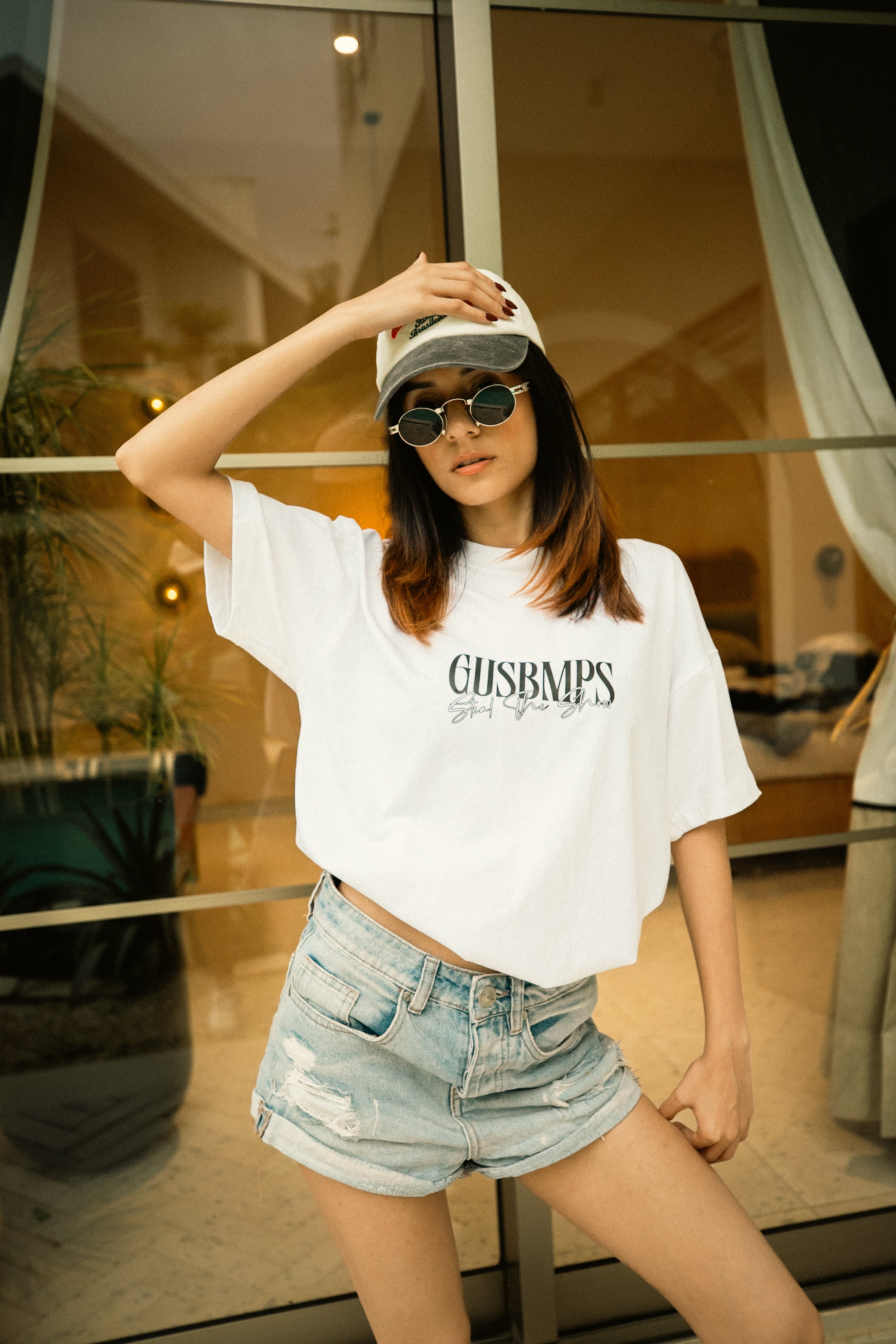 HACKED OVERSIZED T-SHIRT