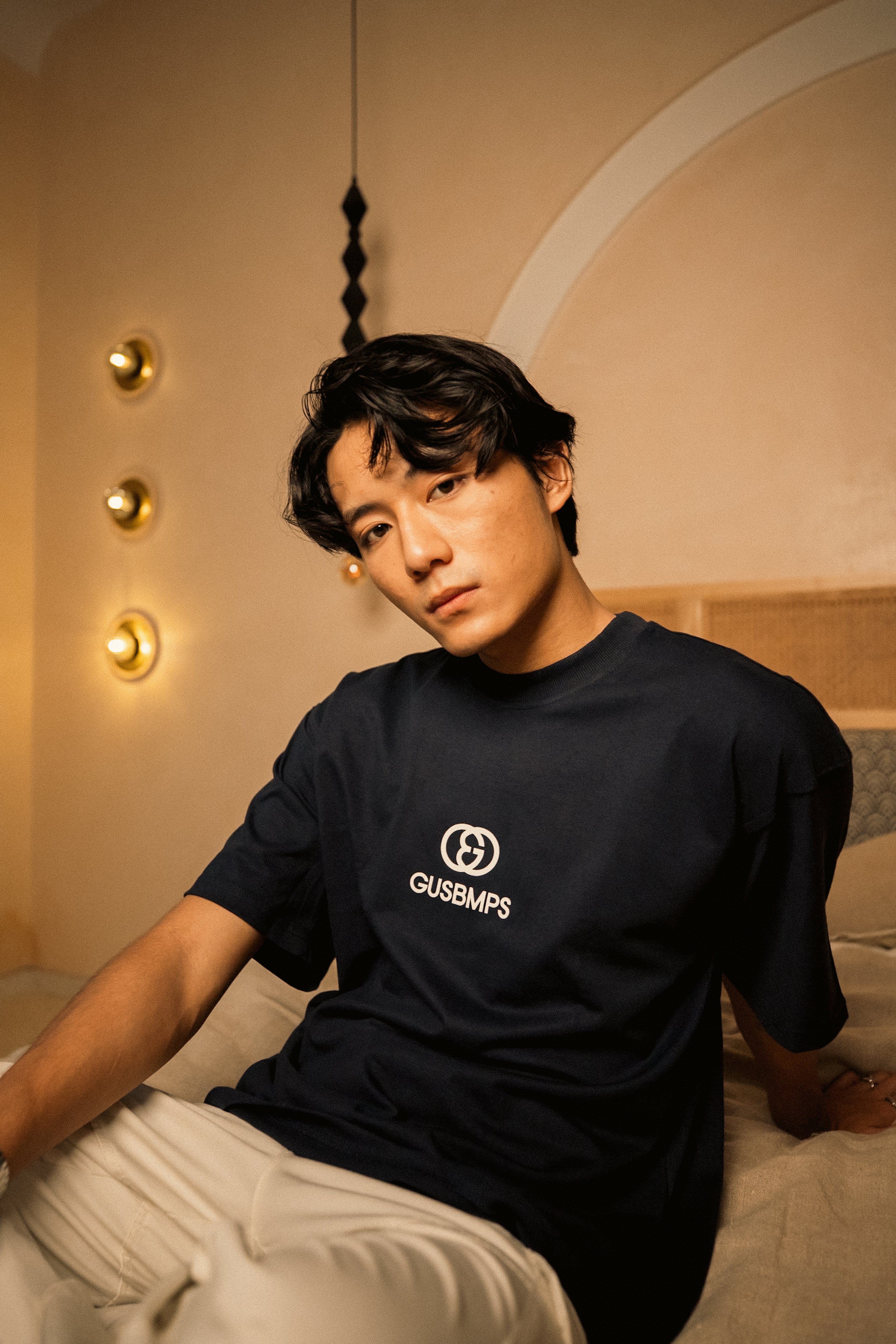 DATING MISTAKES NAVY OVERSIZED T-SHIRT