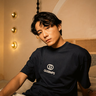 DATING MISTAKES NAVY OVERSIZED T-SHIRT
