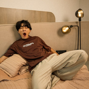BASICS MOCHA OVERSIZED T-SHIRT