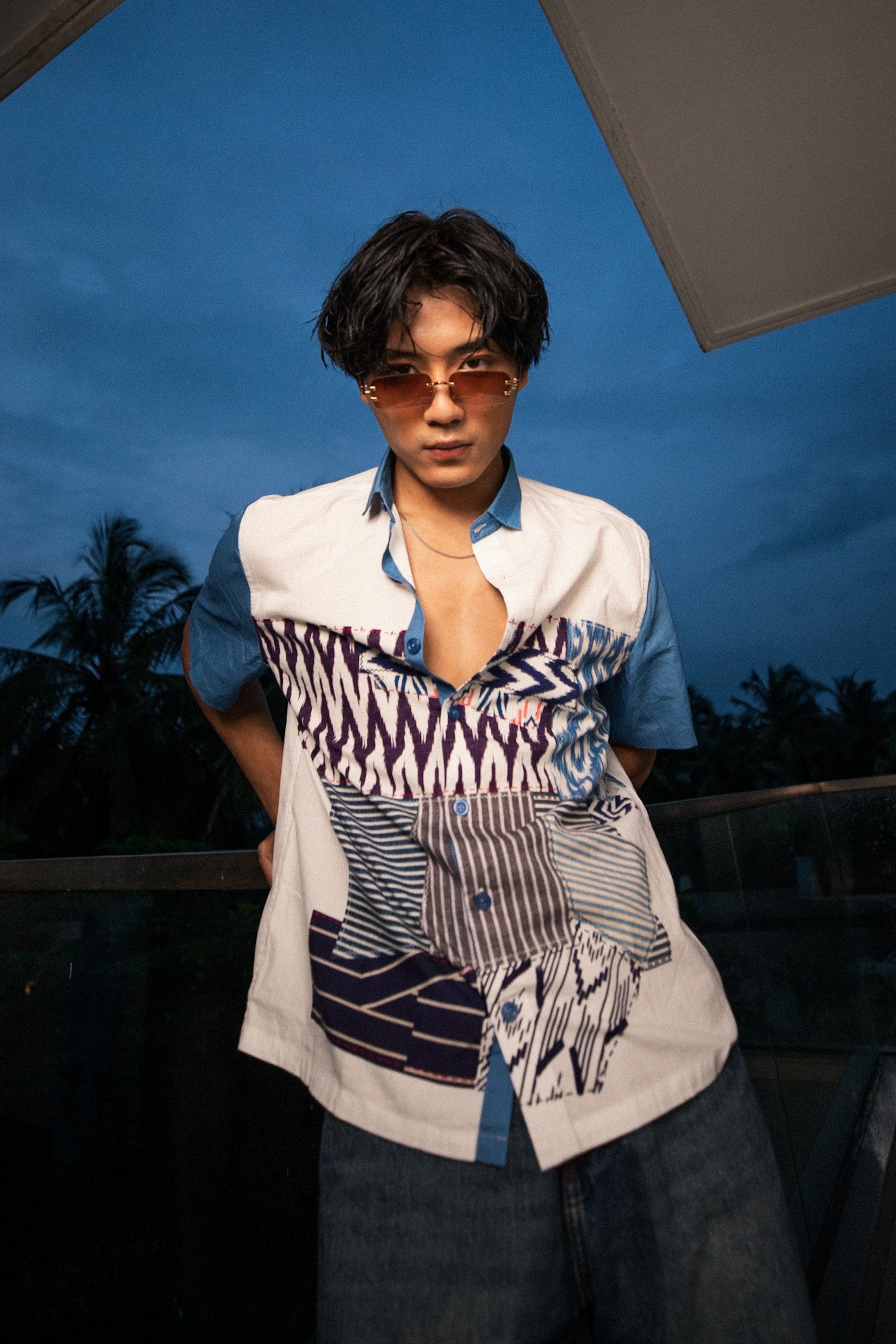 LOST IN STITCH RELAXED SHIRT