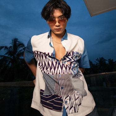 LOST IN STITCH RELAXED SHIRT