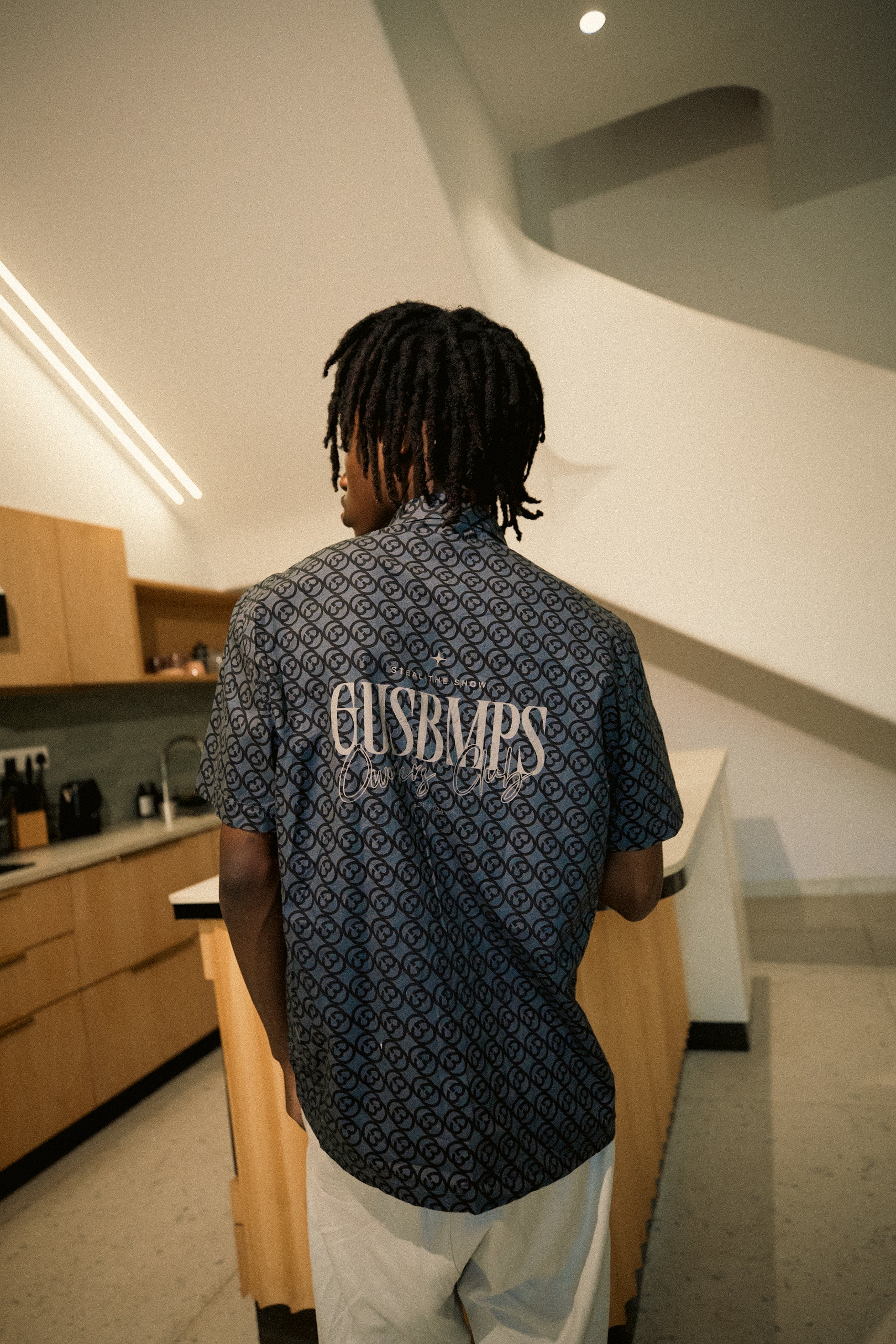 WHISPERED GRAY RELAXED SHIRT
