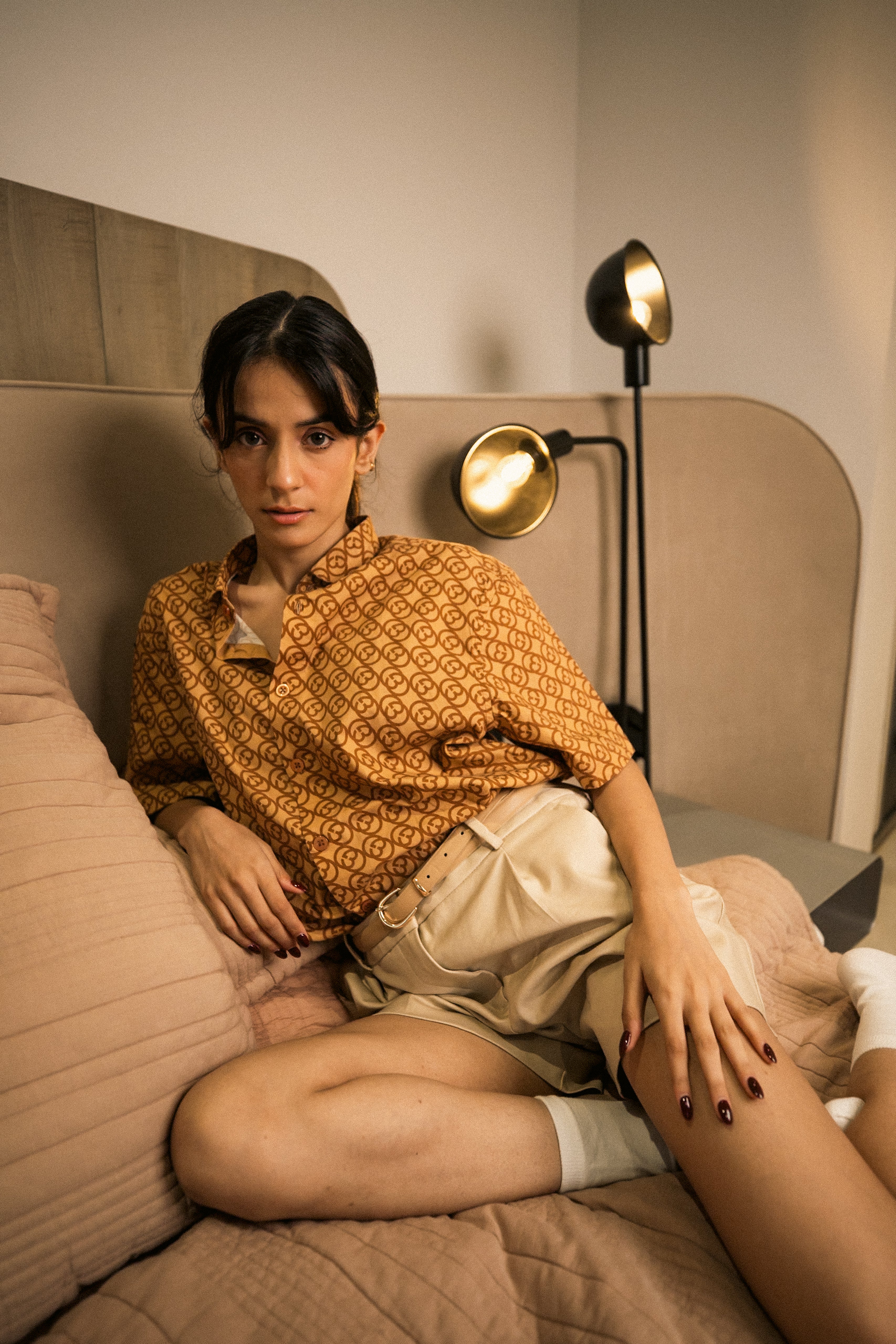WHISPERED BEIGE RELAXED SHIRT