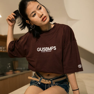 BASICS MOCHA OVERSIZED T-SHIRT
