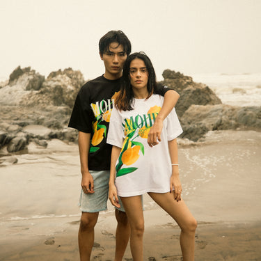 AMOUR WHITE OVERSIZED T-SHIRT